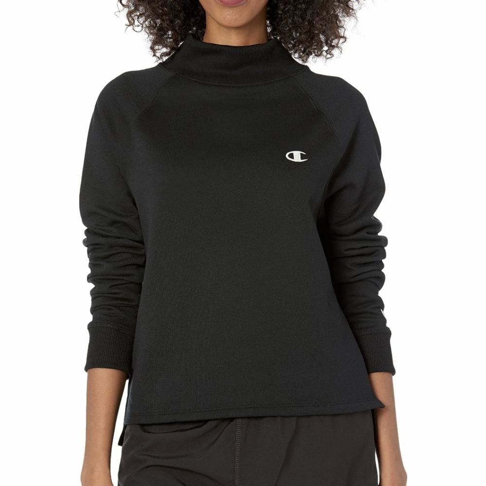 NWT Champion Mock Neck Sweatshirt LARGE